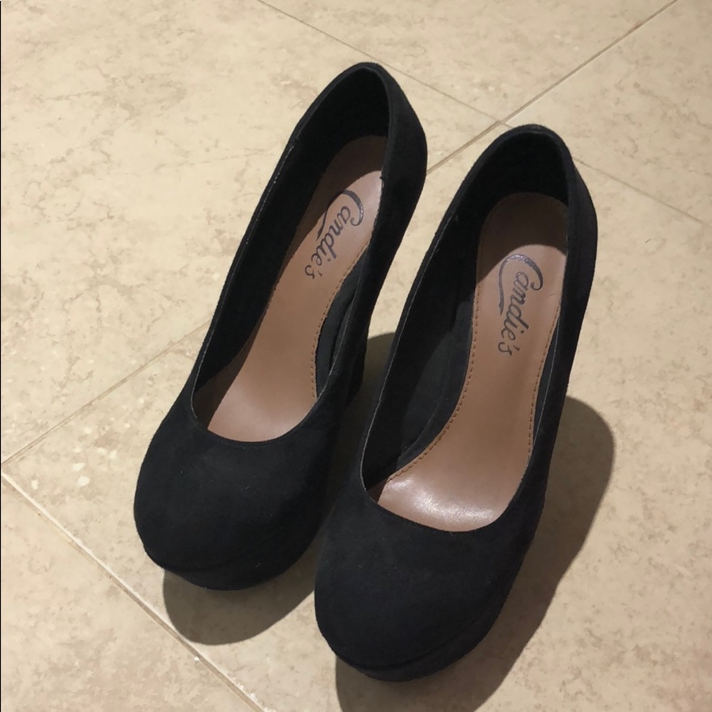 Candies high heel wedges, brand new